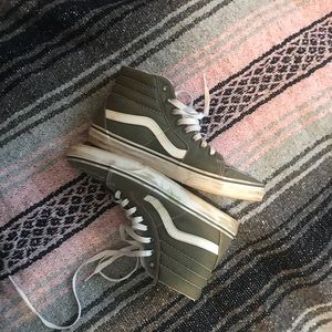 Army green vans